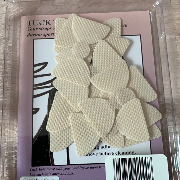 🦄 * 3/$10 * Tuck tabs for bra straps - set of 7 pairs - Picture 4 of 7